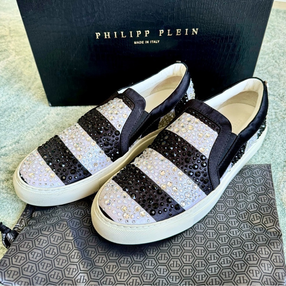 PHILIPP PLEIN Shoes SS15SW152299, Size 40, Authentic